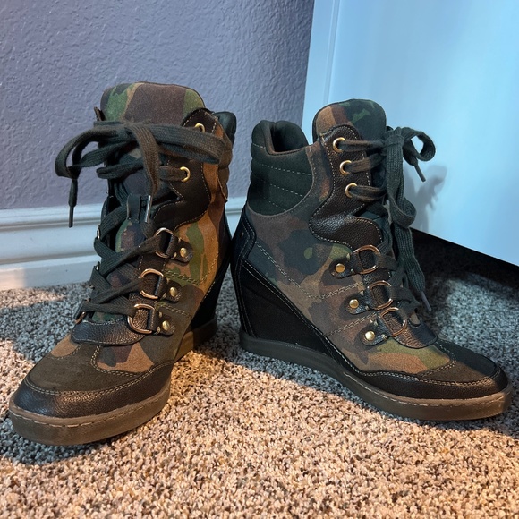 Wedged Sneakers - Picture 1 of 1